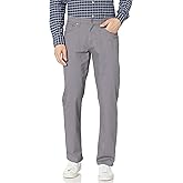 Amazon Essentials Men's Pants, Relaxed-Fit, 5-Pockets, Stretch Twill