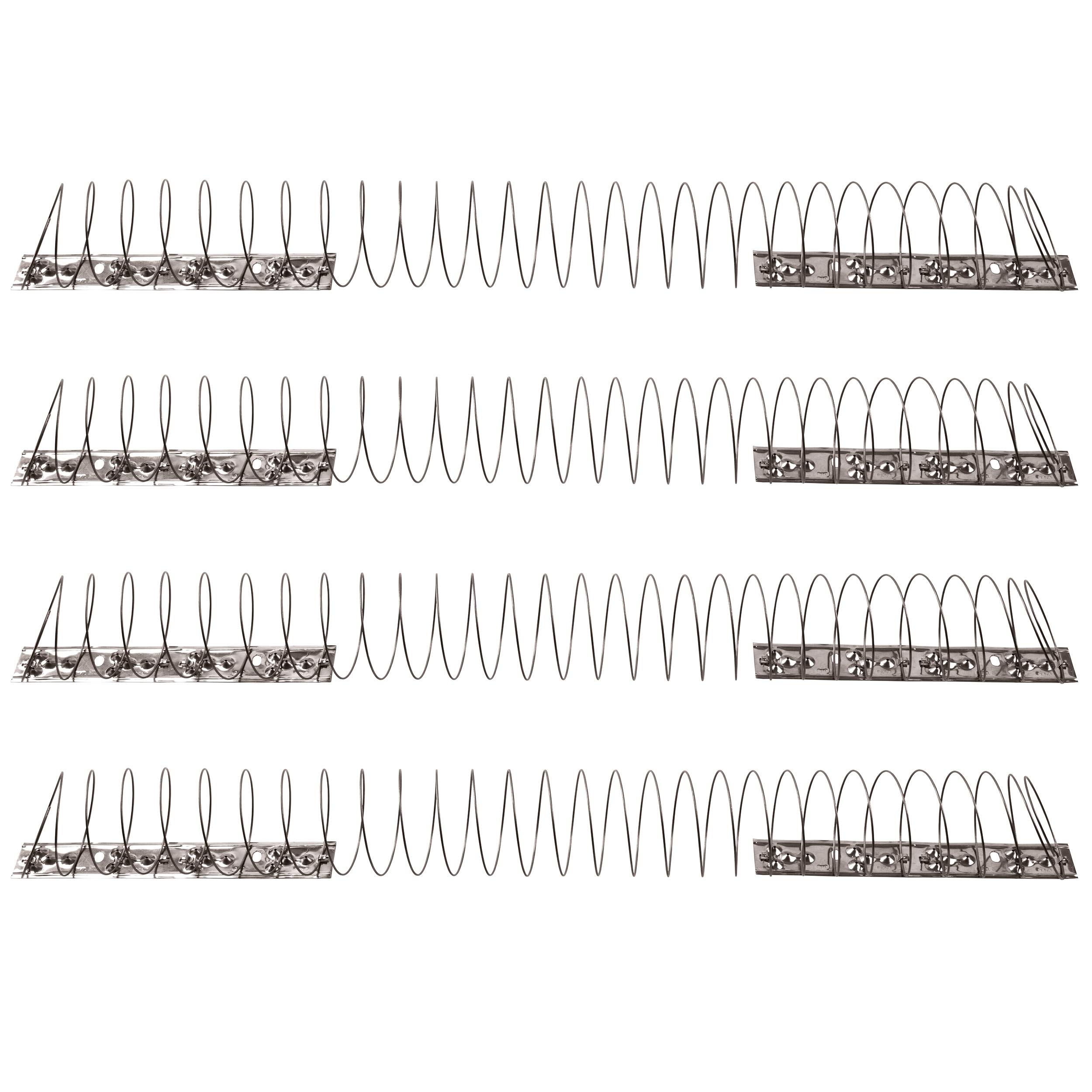 Gardigo 5 Meters Fence Wall Spiral Set of 4 Pcs each piece 125 cm Anti-Bird Pigeons Crows Seagulls and More Control Deterrent Repels