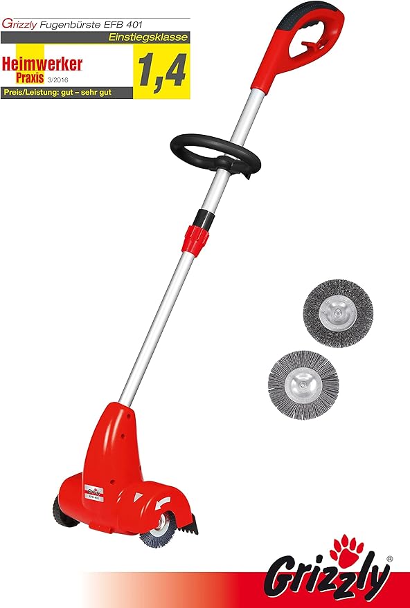 Grizzly EFB 401 Electric Patio Weed Sweeper Amazon.co.uk Garden