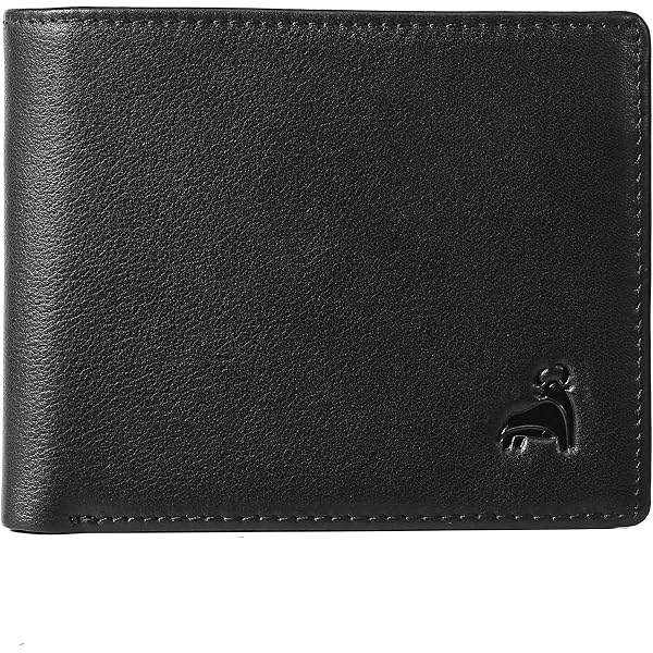 Amazon.com: POKOFO RFID Blocking Genuine Leather Bifold Wallet for
