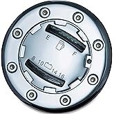 Kuryakyn 7282 Motorcycle Accent Accessory: Informer LED Fuel and Battery Gauge for 1988-2019 Harley-Davidson Motorcycles, Chrome XL