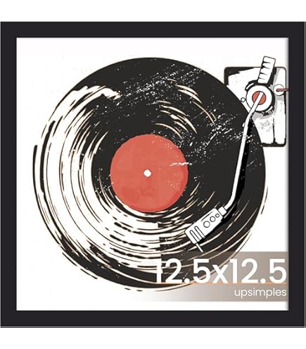 Amazon.com - Record Frame 12.5x12.5 (Black)