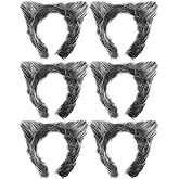 HODRME 6 PCS Animal Ears Headband-Halloween Christmas Festival Theme Party Animal Cosplay Costume Headbands
