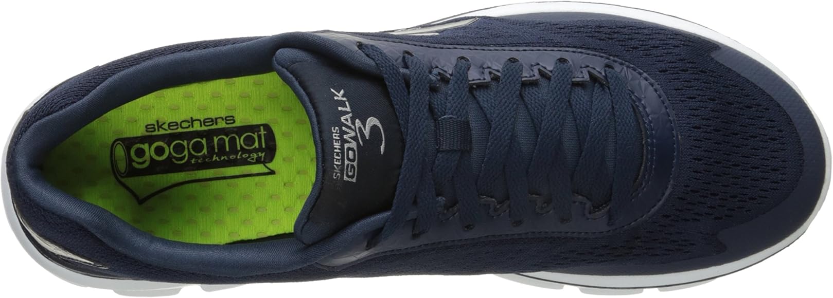 skechers go walk 3 mens silver