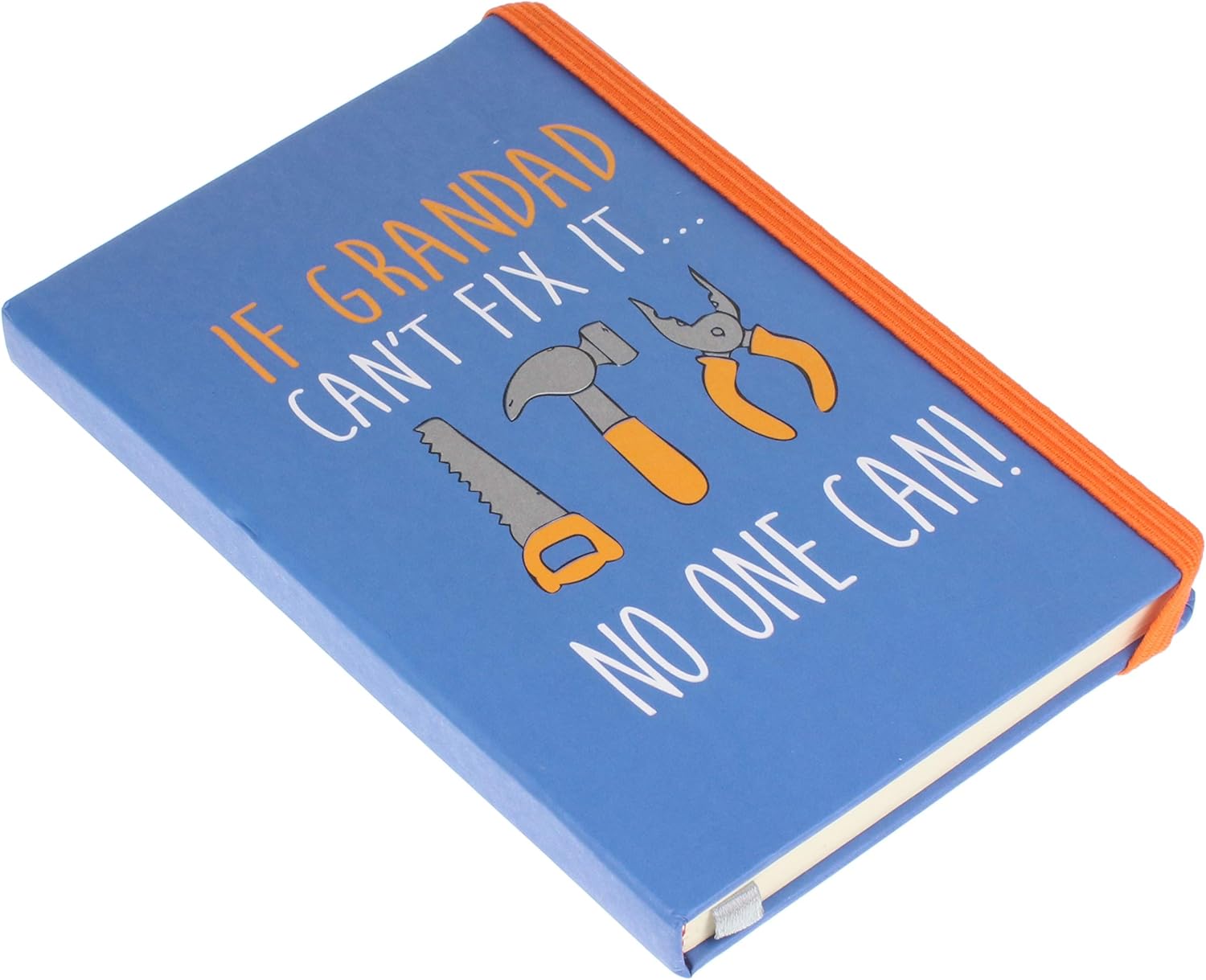 If Grandad Can't Fix It…No One Can! A6 Hardback Ruled Pocket Notebook, Multi - Image 3
