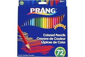Prang Colored Pencil Sets, 3 Mm, 2b (#1), Assorted Lead/barrel Colors, 72/pack