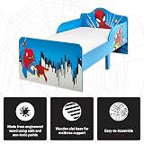 Disney Spider-Man Toddler Bed, Engineered Wood, Guarded Sides, 140x70cm view 4