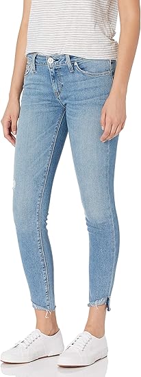 Amazon Hudson ジーンズ レディース クリスタ スーパースキニーフィット アンクルジーンズ Us サイズ 25 カラー ブルー ジーンズ 通販