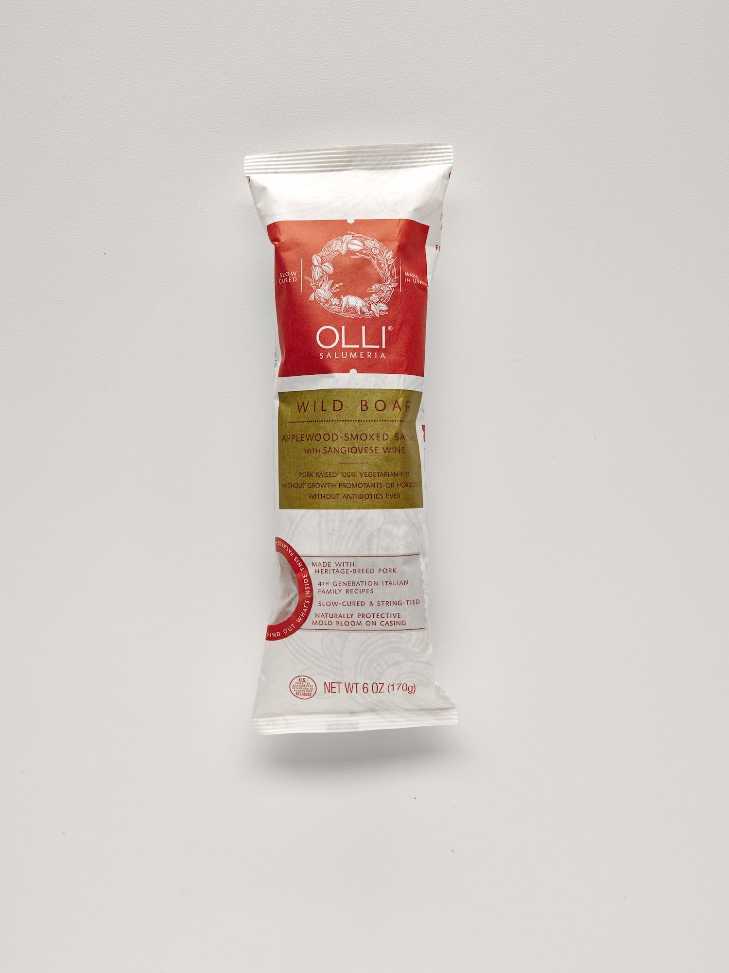 OLLI WILD BOAR SALAMI-2 PACK