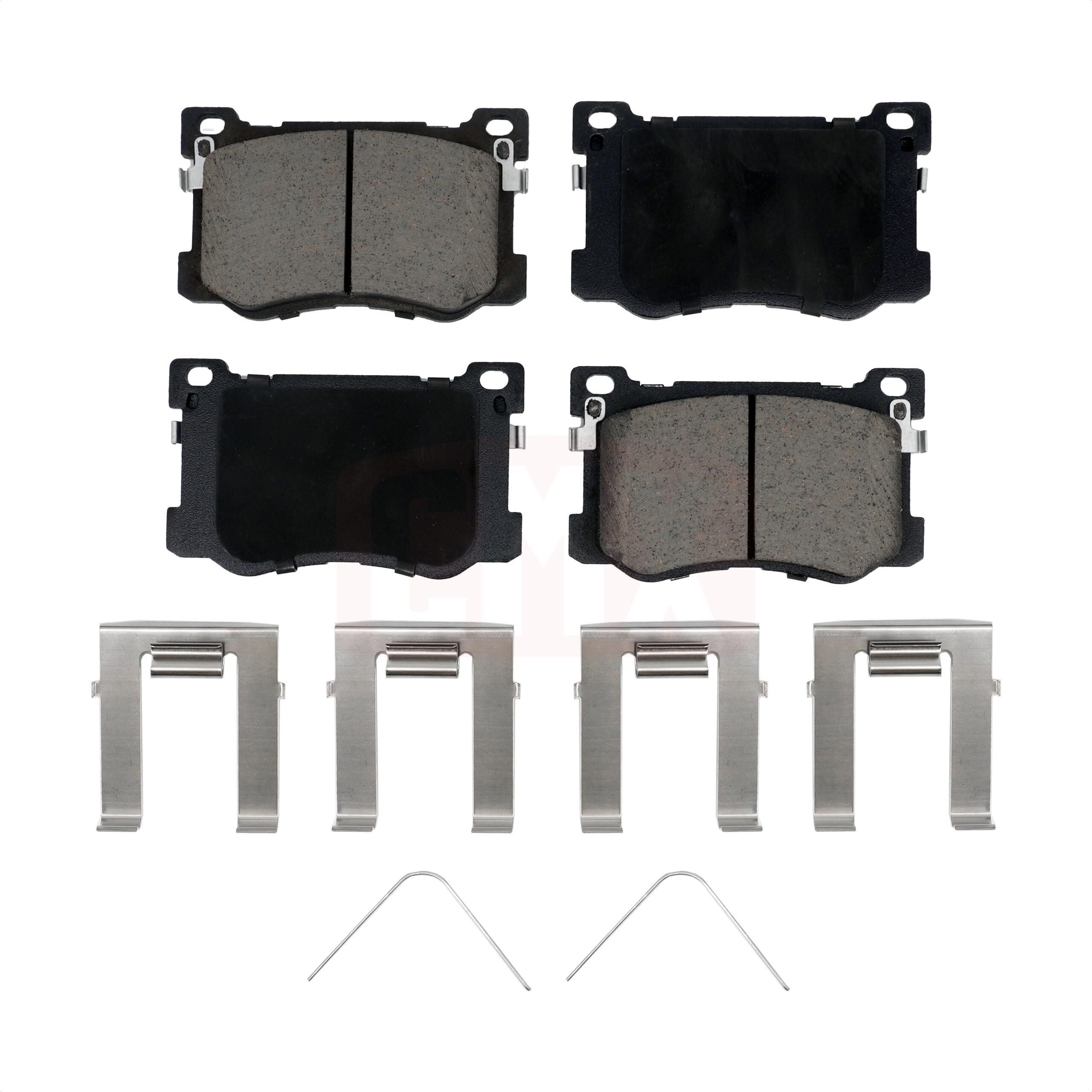 Front Ceramic Disc Brake Pads CMX-D2101 Replacement For 2018-2020 Genesis G80 5.0L 3.8L