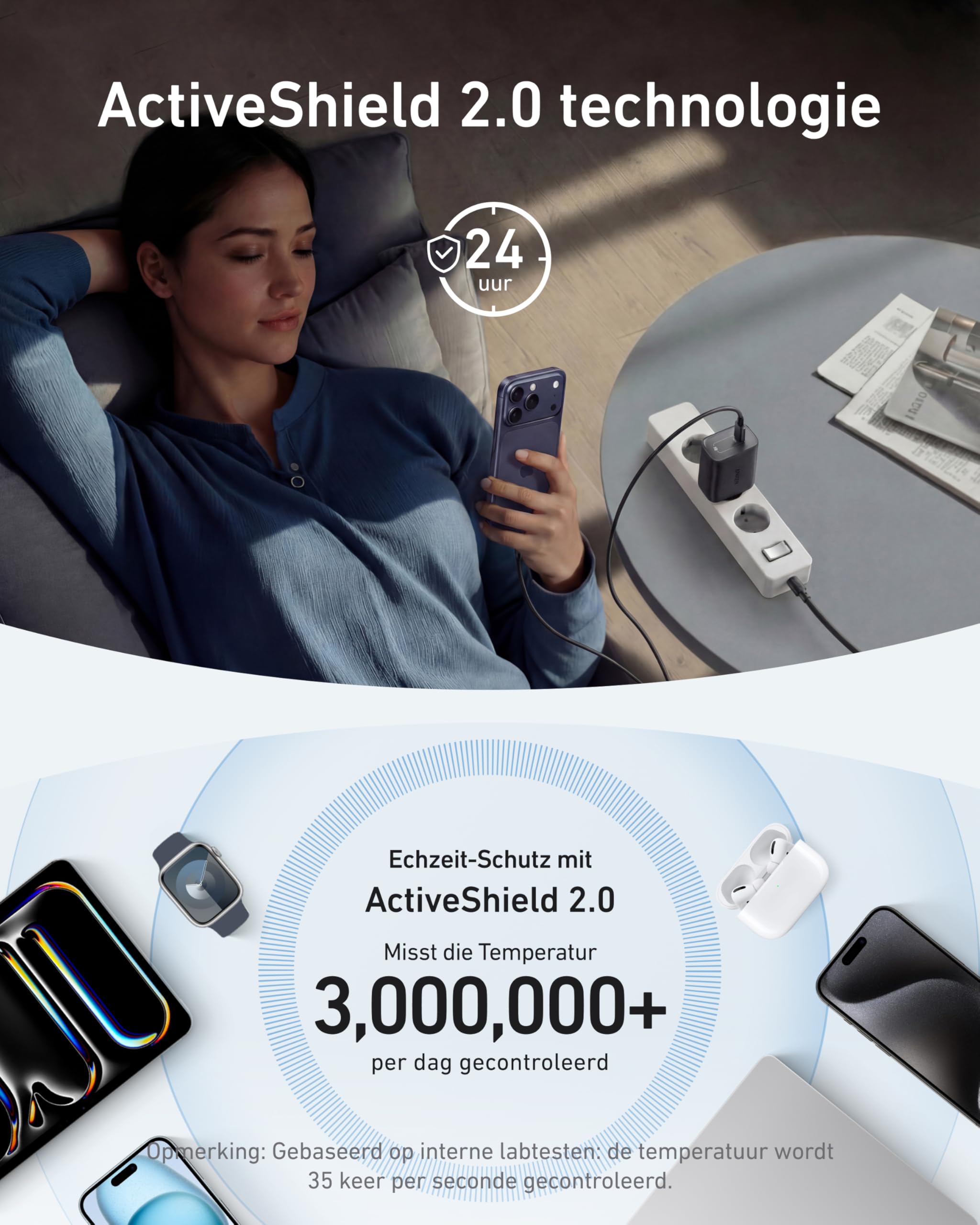 Anker Nano 100W USB C Ladegerät, Laptop Netzteil 5