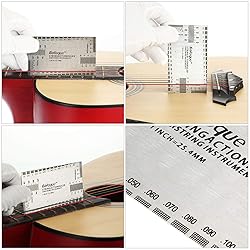 Mudder 10 Pieces Guitar Luthier Tools Include 9