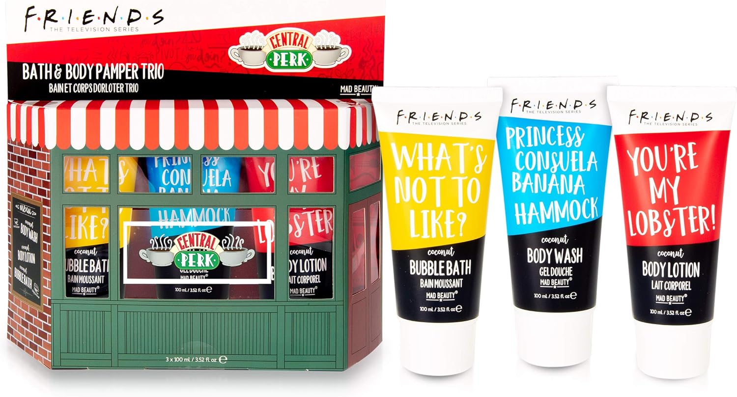 MAD Beauty Warner Friends Central Perk Pamper Trio