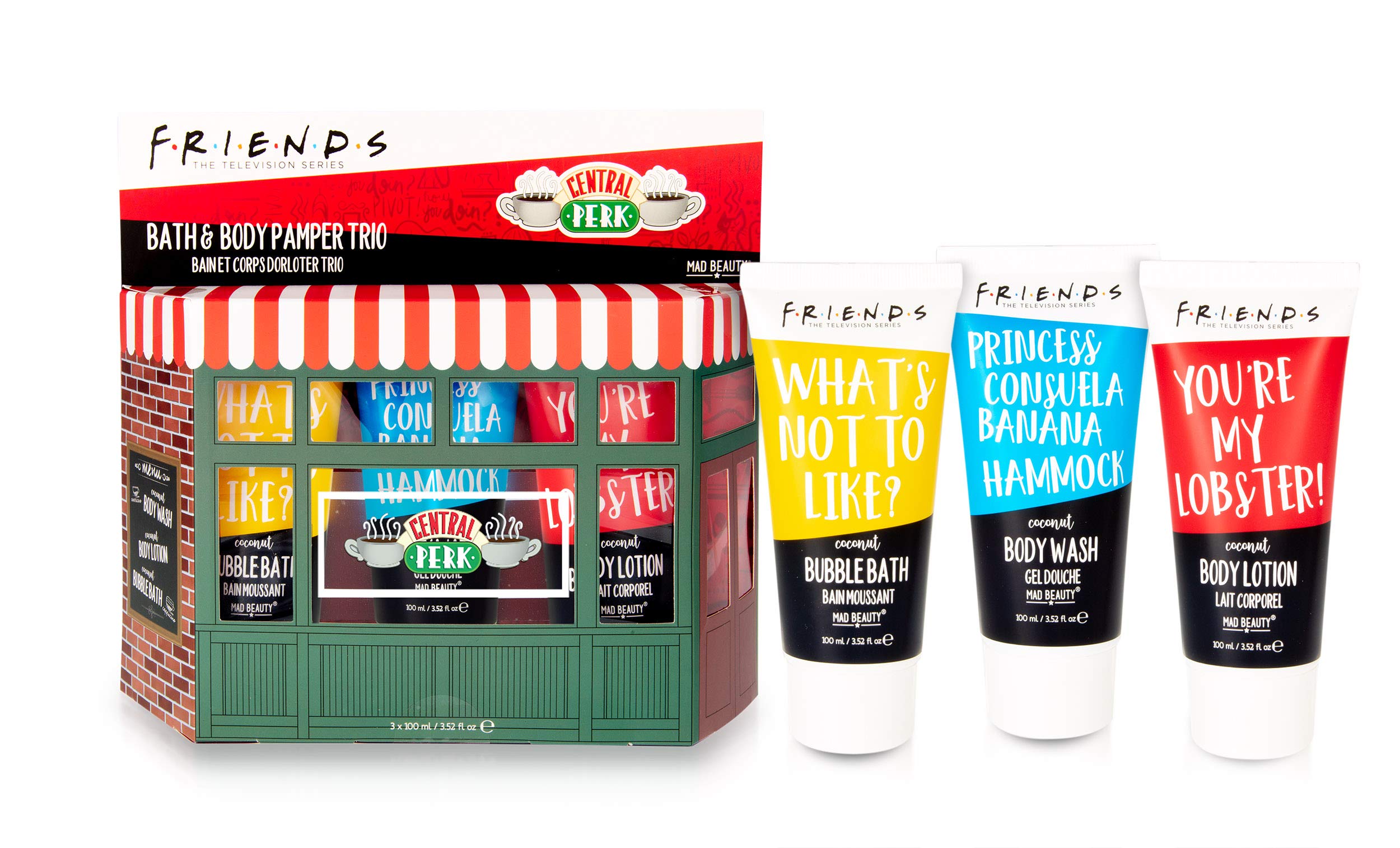 MAD Beauty Warner Friends Central Perk Pamper Trio