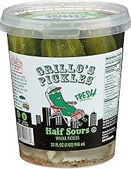 GRILLOS PICKLES Half Sour Pickles, 32 FZ