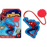 JA-RU Marvel Spiderman &amp; Hulk Sticky Hands Stretchy Snap Toys A-6809-1 | (1 Spiderman Pack) Superheroes Stretchy Hands Birthday Toy Supplies for Kids, Pinata Filler, Bulk Toys, Stocking Stuffers