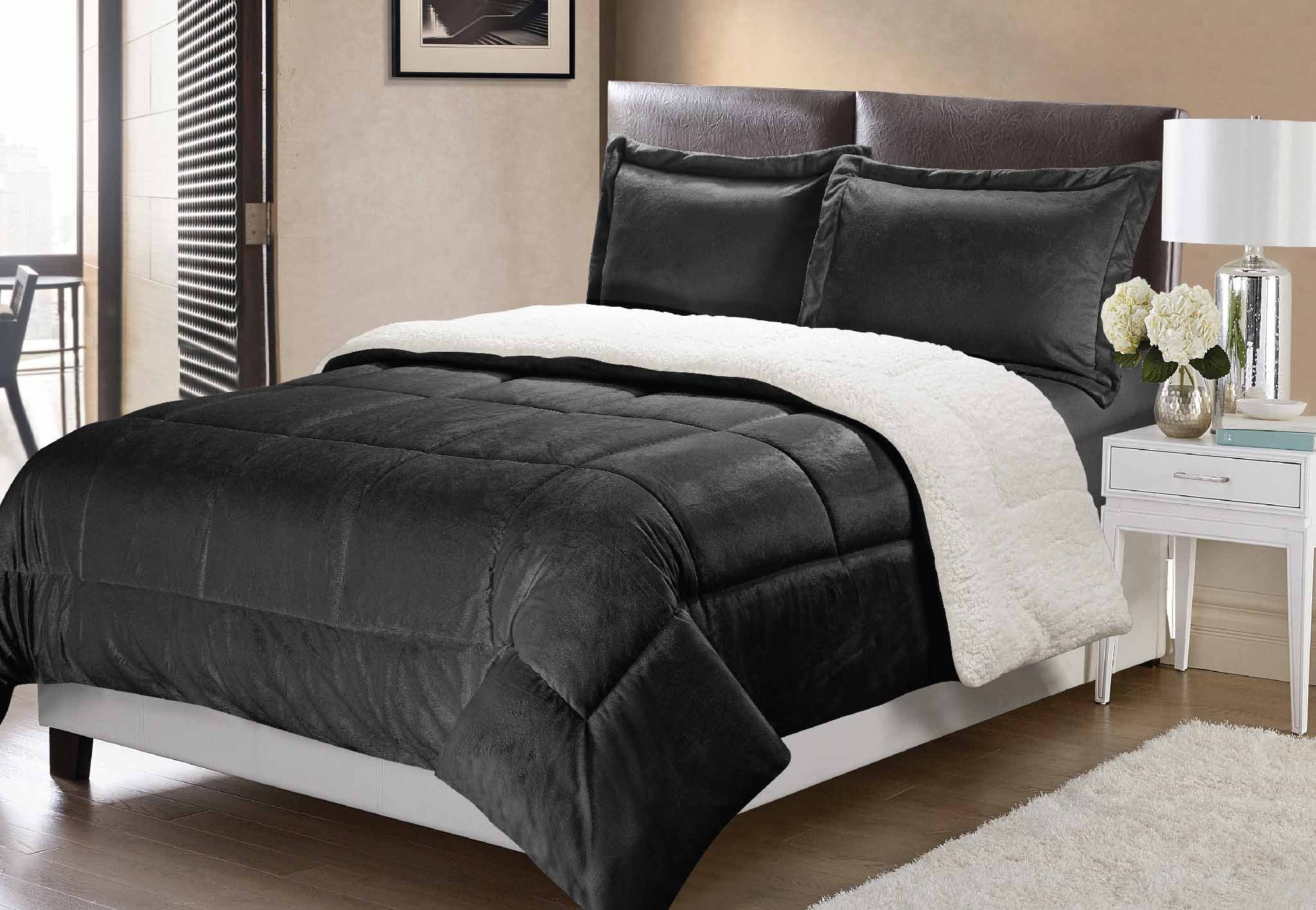 Swift Home Collection UltraPlush Reversible Micromink and Sherpa 2