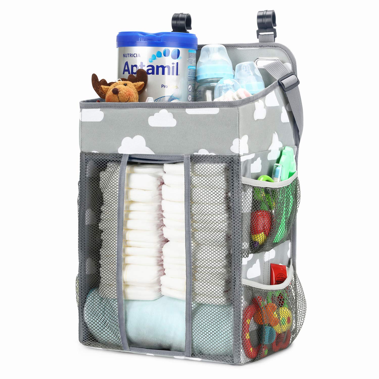 Best hanging diaper changing table organizer