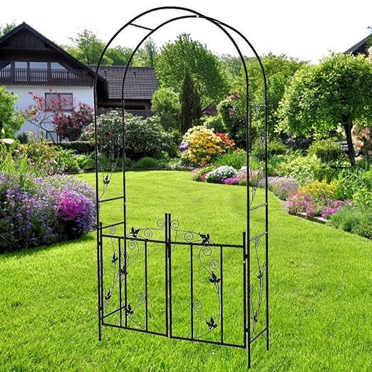Loywe LW1060 arco ojival redondeado, rosas rose pérgola altura del ...