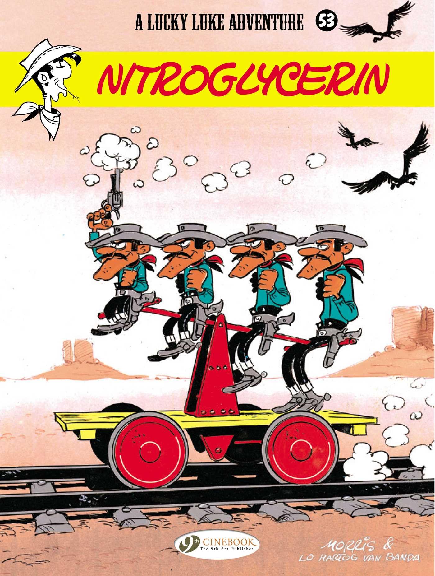 voir fiche du livre Lucky Luke - tome 53 Nitroglycerin (53)