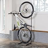 StoreYourBoard CycleStand Pro Vertical Bike Floor Stand, Indoor Bicycle Rack for Garage, Upright Bike Mount Storage, Holds MTB, Road, and Ebike Stand, Bike Parking Rack, Fits Tires up to 3.5″
