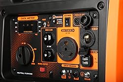WEN 56450iX Dual Super Quiet 4500-Watt RV-Ready