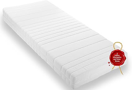 Amazon De Wohnorama Qualitats Matratze H3 Rollmatratze Inkl Klimafaser Oko Tex Umlaufender Reissverschluss 5 Jahre Garantie 140 X 200