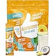 FlavCity Pineapple Coconut Electrolytes Powder Packets - 28 Hydration Packets - No Added Sugar - Hydration Powder with Real Fruit & Unrefined Sea Salt - Keto & Gluten-Free (28 Stick Packs)