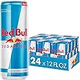 Red Bull Sugar Free Energy Drink with 114mg Caffeine plus Taurine & B Vitamins, 12 Fl Oz, 6 Packs of 4 Cans (Pack of 24)