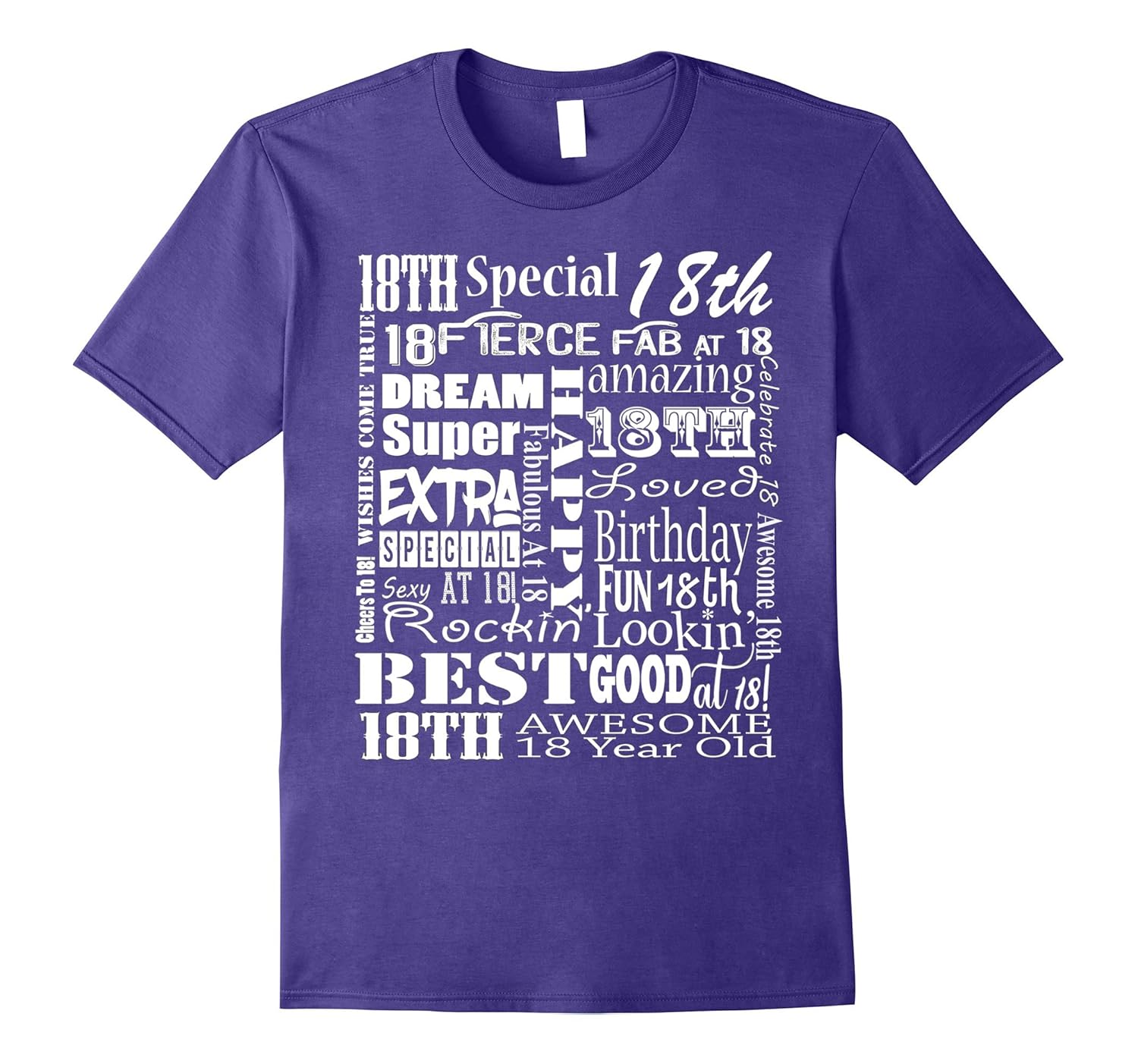 Fun 18th Birthday T-shirts - Happy 18th Birthday Gifts-Rose