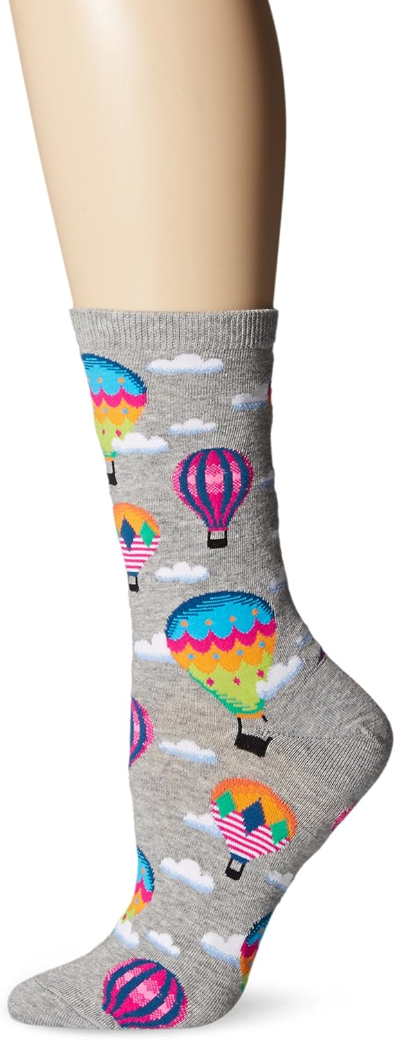 Hot Sox Women's The Outdoors Novelty Crew at  Women’s Clothing store