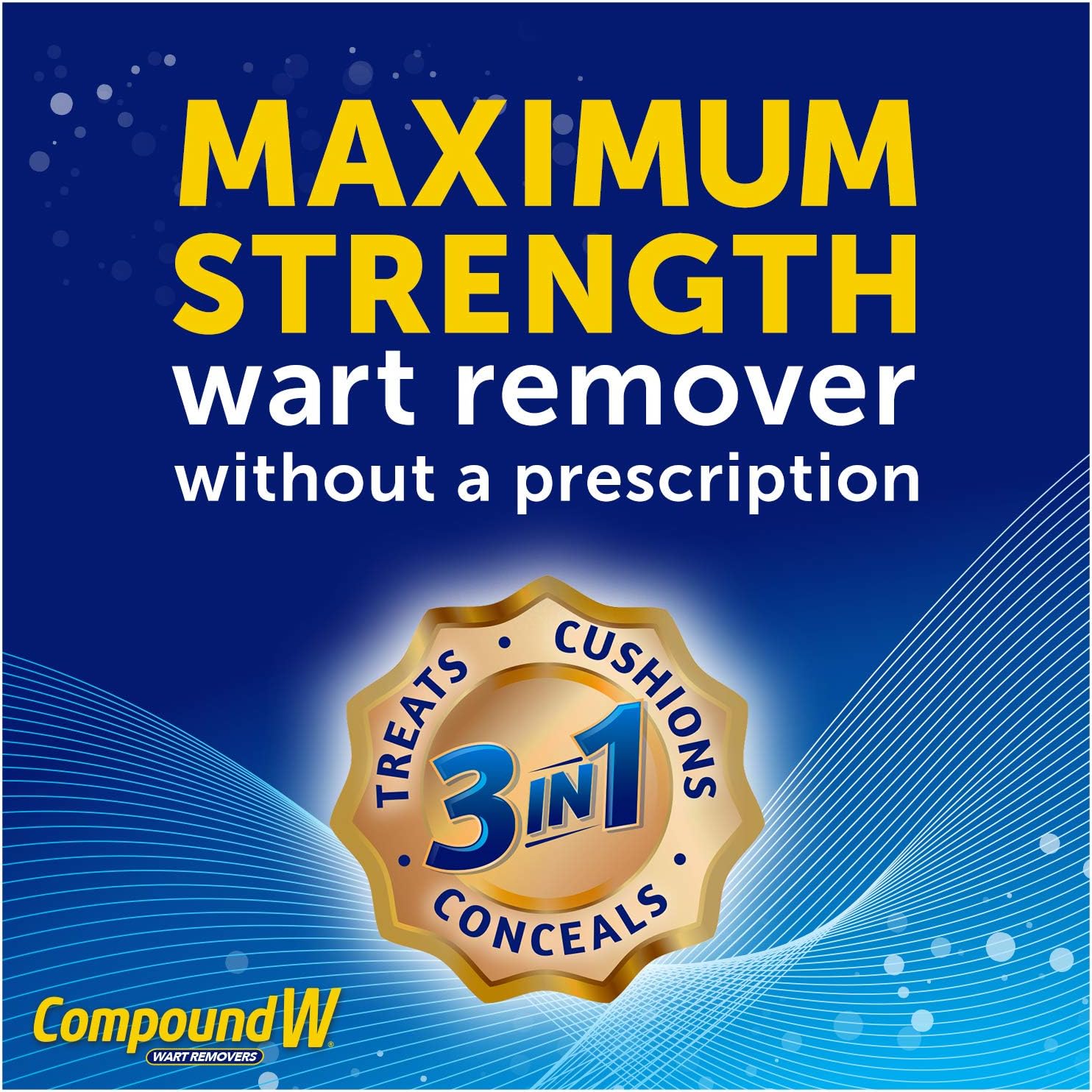 Compound W One Step Pads | Salicylic Acid Wart Remover | 14 Count (Pack of 1) Pads, White: Health & Personal Care