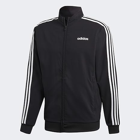 Amazon.com: adidas Essentials 3-Stripes Track Jacket - Men's Training 4XL Black: Clothing