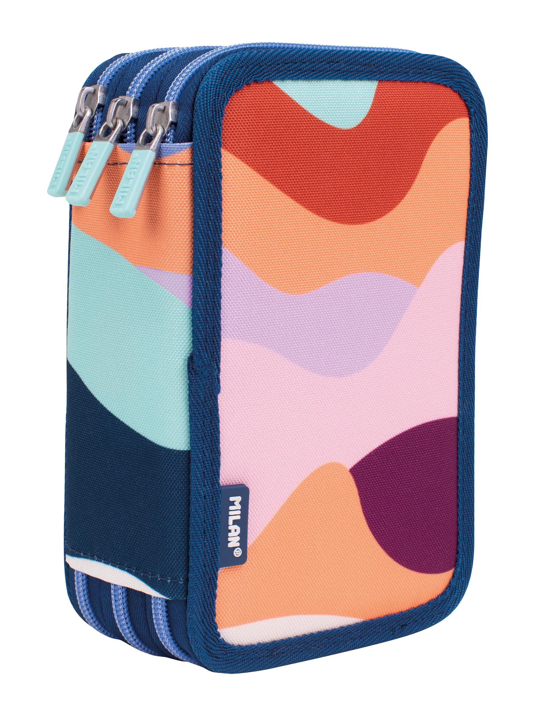 MILAN® The Fun Series 3-Tier Pencil Case, Multi-Colour