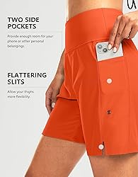 G Gradual Women's 7" Long Swim Board Shorts High