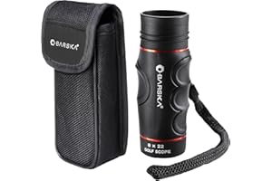Barska Blueline 8x22 Waterproof Golf Scope Monocular with Built-in Internal Distance Reticle