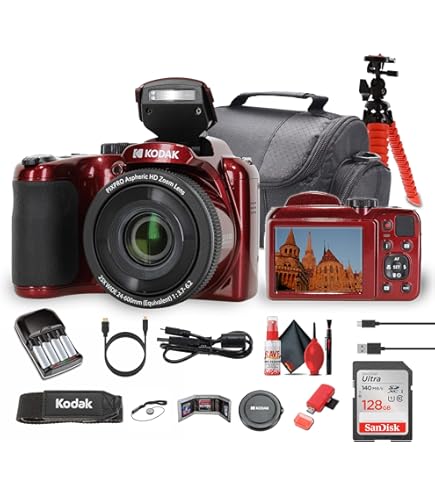 Amazon.com : Kodak Pixpro AZ255 Digital Camera (AZ255BK