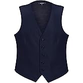 Gioberti Men's Formal Suit Vest Fit for Business or Casual Dress