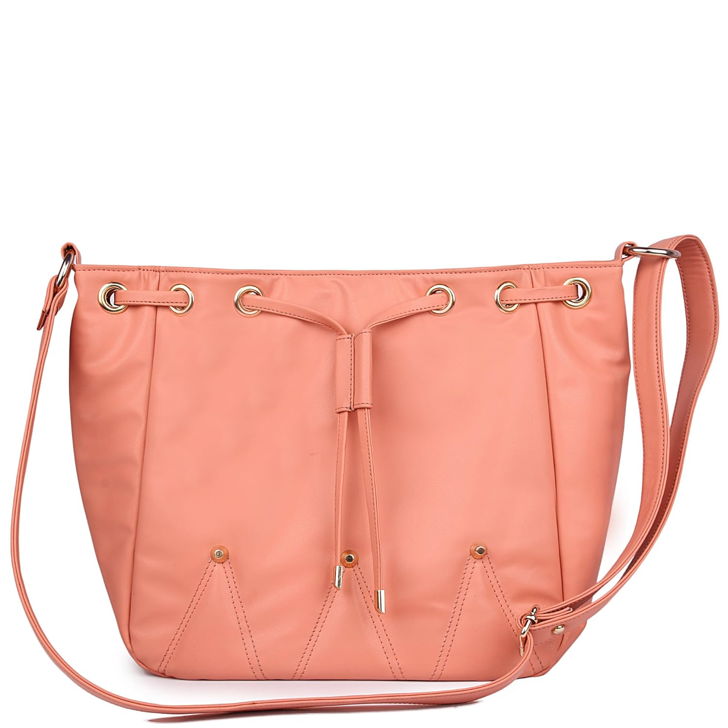 women marks women's sling bag (peach)
