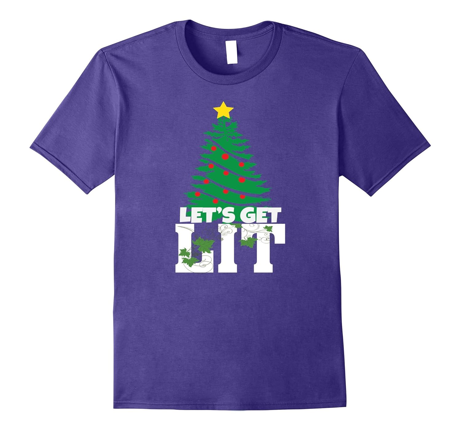 Get Lit T-shirt for Christmas Shirt for Alcohol Eggnog Drink-ANZ