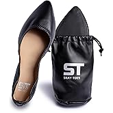 Silky Toes Womens Foldable Flat Ballet Shoes Casual Business Flats for Women
