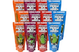 Van Holten's Pickles - Charismatic Characters Pickle-In-A-Pouch Sampler - 12 Pack