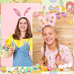 SANNIX 60Pcs Easter Pins, Easter Enamel Lapel Pins