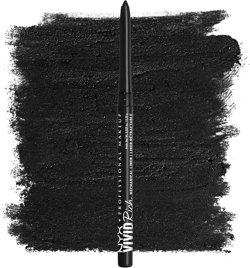 NYX PROFESSIONAL MAKEUP Mechanical Eye Pencil Black 0.34g Long Lasting Smudge