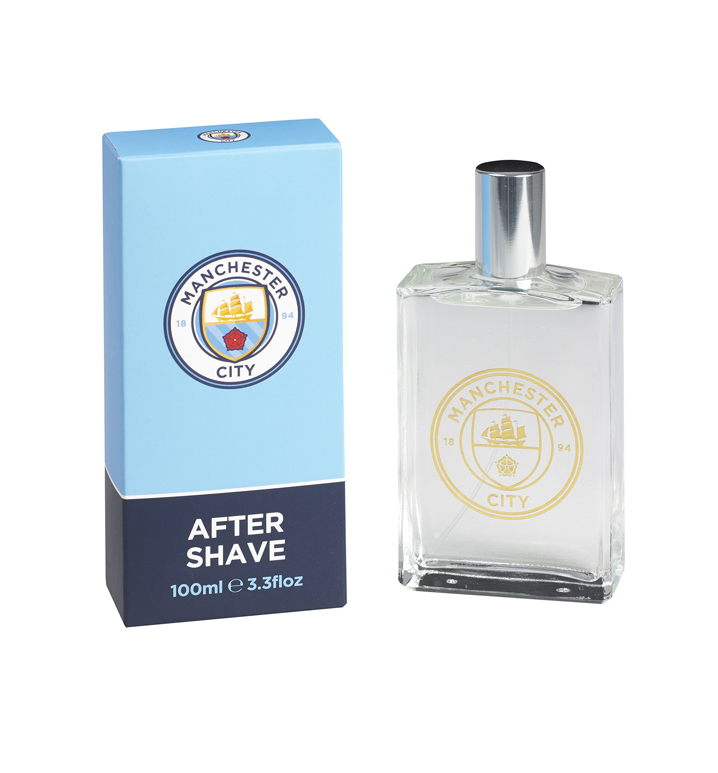 New Official Manchester city FC Aftershave - Great football gift for Dad, men, kids, granddad- New range 2020 - great Present. 100ml aftershave. official merchandise.
