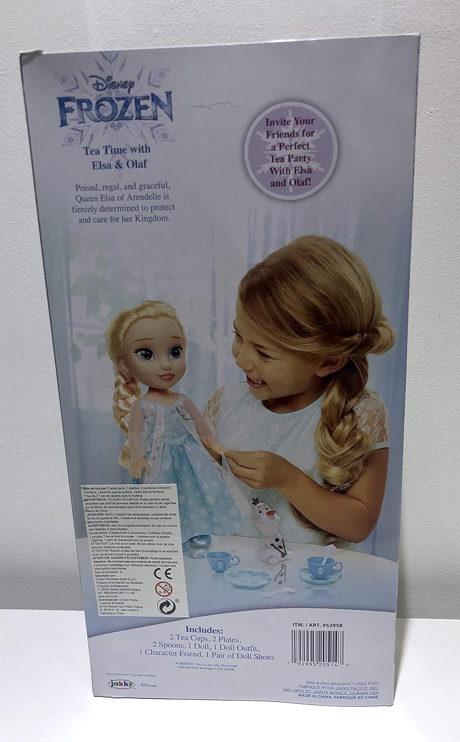 tea time with elsa and olaf