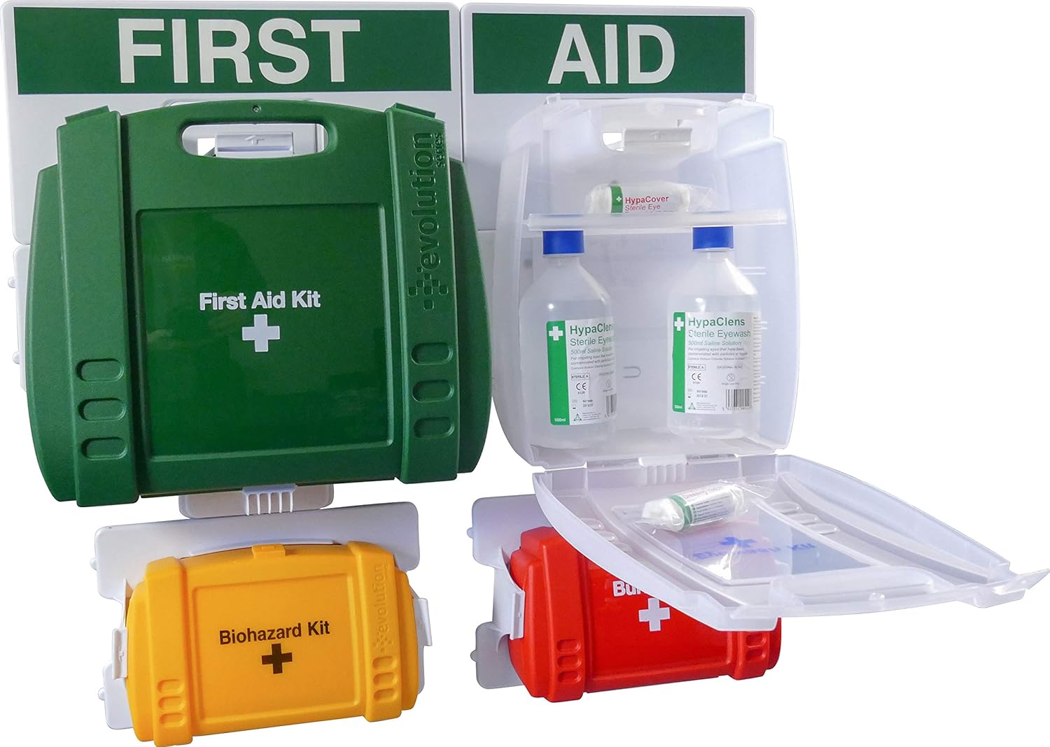 Safety First Aid Group Evolution British Standard Complete First Aid Point (BS 8599 Compliant), Large Fully-Stocked - Image 3