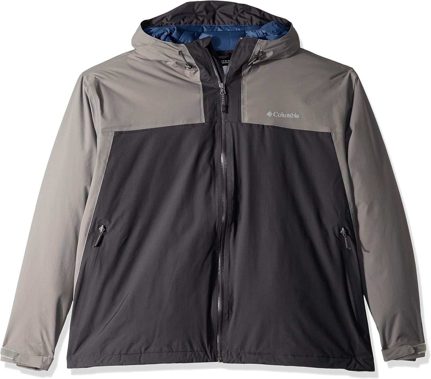 columbia men's insulated rain jacket