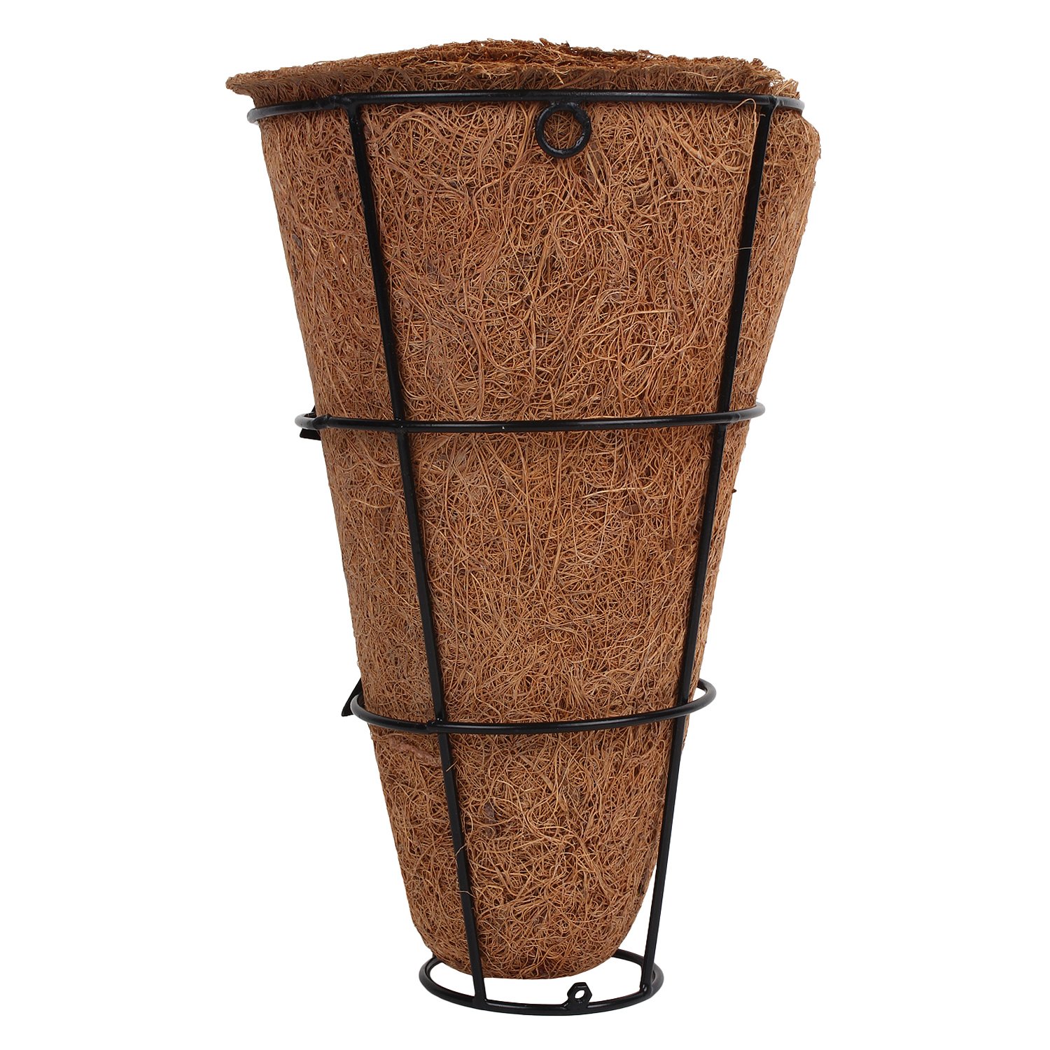 Cone Shaped Hanging Basket Wall Mounting Coir Amazon In