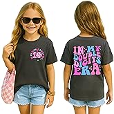 SANIXJOO in My Double Digits Era Girl T-Shirt 10 Year Old Birthday Summer Crewneck Shirt Outfits